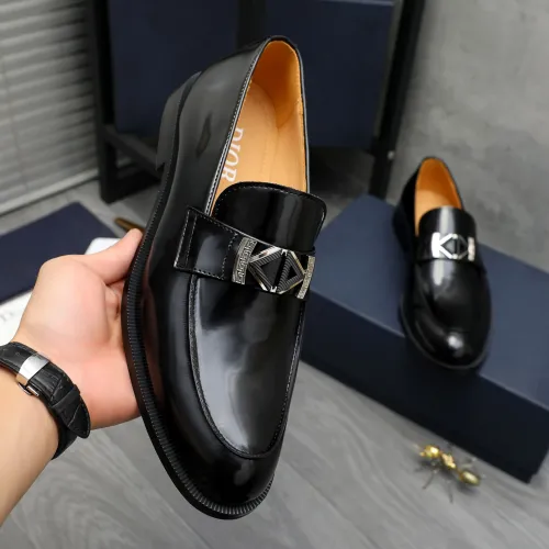 Cheap Christian Dior Leather Shoes For Men #1408733 Replica Wholesale [$92.00 USD] [ITEM#1408733] on Replica Christian Dior Leather Shoes