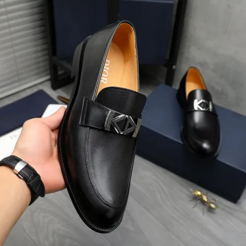 Cheap Christian Dior Leather Shoes For Men #1408734 Replica Wholesale [$92.00 USD] [ITEM#1408734] on Replica Christian Dior Leather Shoes