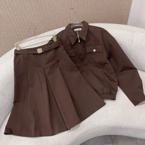 Cheap MIU MIU Tracksuits Long Sleeved For Women #1408735 Replica Wholesale [$125.00 USD] [ITEM#1408735] on Replica MIU MIU Tracksuits