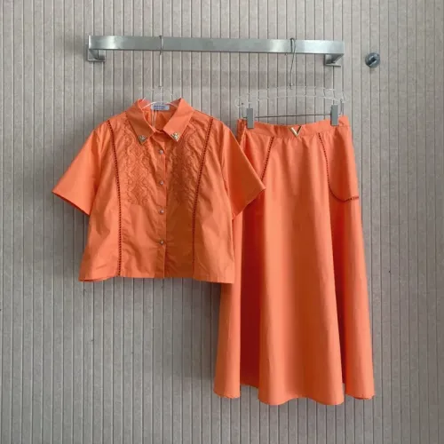 Valentino Tracksuits Short Sleeved For Women #1408742