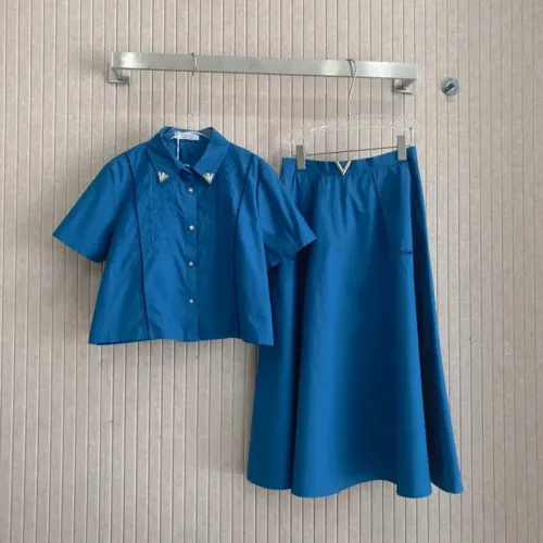 Valentino Tracksuits Short Sleeved For Women #1408743