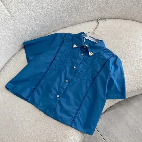 Cheap Valentino Tracksuits Short Sleeved For Women #1408743 Replica Wholesale [$88.00 USD] [ITEM#1408743] on Replica Valentino Tracksuits