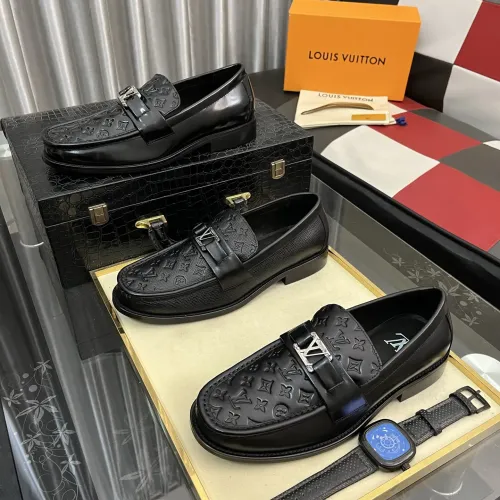 Cheap Louis Vuitton LV Oxfords Shoes For Men #1408747 Replica Wholesale [$98.00 USD] [ITEM#1408747] on Replica Louis Vuitton LV Oxfords Shoes