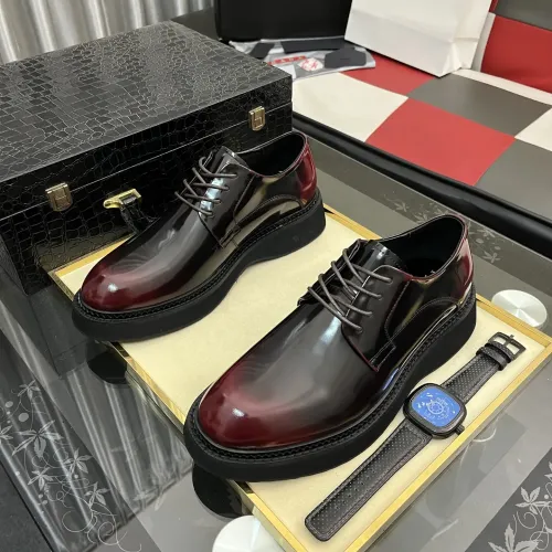 Cheap Prada Leather Shoes For Men #1408754 Replica Wholesale [$115.00 USD] [ITEM#1408754] on Replica Prada Leather Shoes