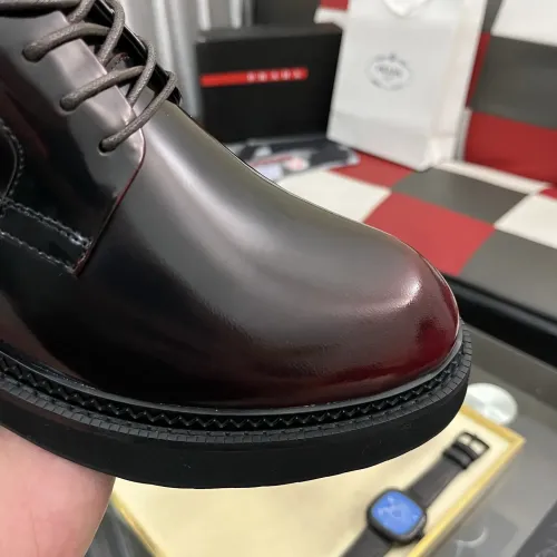 Cheap Prada Leather Shoes For Men #1408754 Replica Wholesale [$115.00 USD] [ITEM#1408754] on Replica Prada Leather Shoes