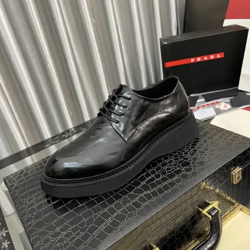 Cheap Prada Leather Shoes For Men #1408757 Replica Wholesale [$115.00 USD] [ITEM#1408757] on Replica Prada Leather Shoes