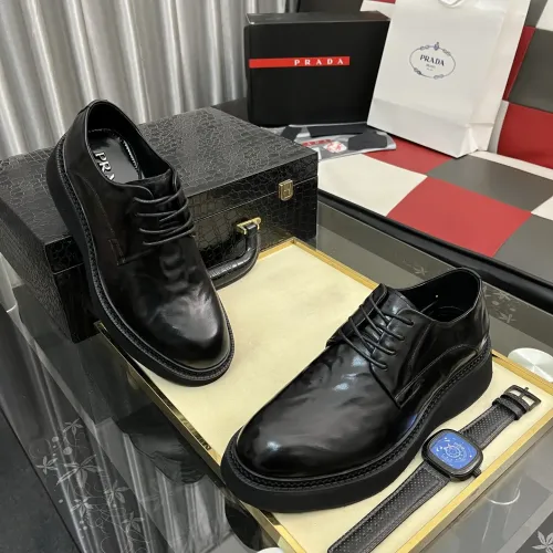 Cheap Prada Leather Shoes For Men #1408757 Replica Wholesale [$115.00 USD] [ITEM#1408757] on Replica Prada Leather Shoes