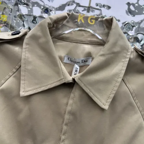 Cheap Christian Dior Coats Long Sleeved For Women #1408759 Replica Wholesale [$118.00 USD] [ITEM#1408759] on Replica Christian Dior Coats