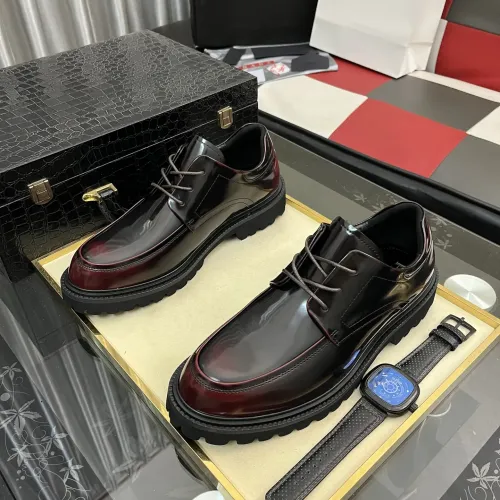 Cheap Prada Leather Shoes For Men #1408760 Replica Wholesale [$115.00 USD] [ITEM#1408760] on Replica Prada Leather Shoes