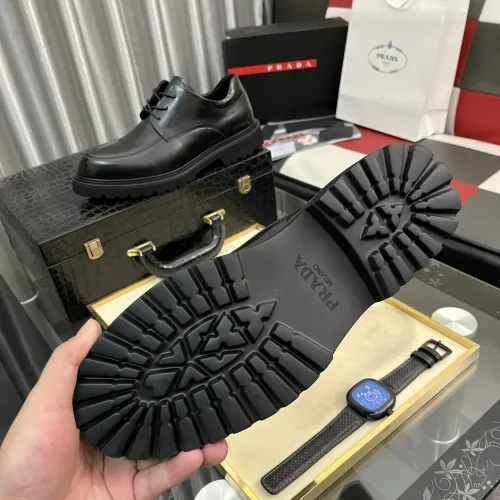 Cheap Prada Leather Shoes For Men #1408761 Replica Wholesale [$115.00 USD] [ITEM#1408761] on Replica Prada Leather Shoes