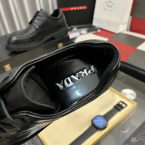 Cheap Prada Leather Shoes For Men #1408763 Replica Wholesale [$115.00 USD] [ITEM#1408763] on Replica Prada Leather Shoes