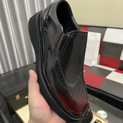 Cheap Prada Leather Shoes For Men #1408766 Replica Wholesale [$115.00 USD] [ITEM#1408766] on Replica Prada Leather Shoes