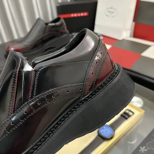 Cheap Prada Leather Shoes For Men #1408766 Replica Wholesale [$115.00 USD] [ITEM#1408766] on Replica Prada Leather Shoes
