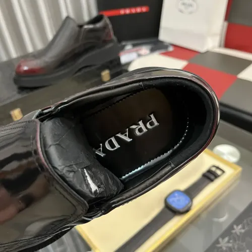 Cheap Prada Leather Shoes For Men #1408766 Replica Wholesale [$115.00 USD] [ITEM#1408766] on Replica Prada Leather Shoes