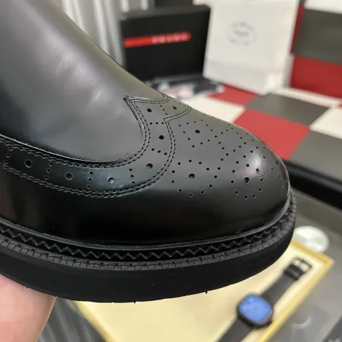 Cheap Prada Leather Shoes For Men #1408767 Replica Wholesale [$115.00 USD] [ITEM#1408767] on Replica Prada Leather Shoes