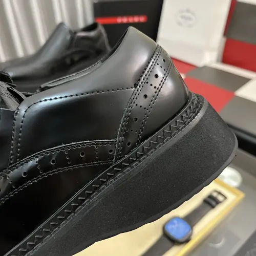 Cheap Prada Leather Shoes For Men #1408767 Replica Wholesale [$115.00 USD] [ITEM#1408767] on Replica Prada Leather Shoes