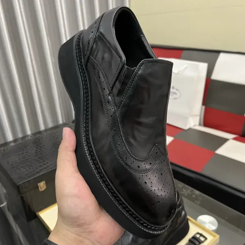 Cheap Prada Leather Shoes For Men #1408768 Replica Wholesale [$115.00 USD] [ITEM#1408768] on Replica Prada Leather Shoes