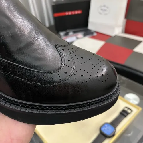 Cheap Prada Leather Shoes For Men #1408768 Replica Wholesale [$115.00 USD] [ITEM#1408768] on Replica Prada Leather Shoes