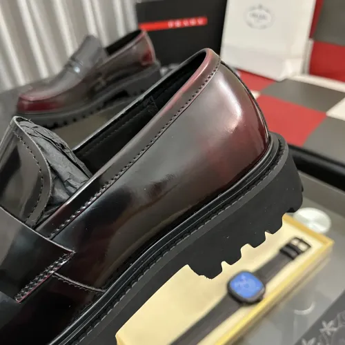 Cheap Prada Leather Shoes For Men #1408769 Replica Wholesale [$115.00 USD] [ITEM#1408769] on Replica Prada Leather Shoes
