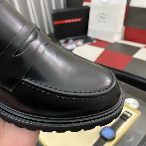 Cheap Prada Leather Shoes For Men #1408770 Replica Wholesale [$115.00 USD] [ITEM#1408770] on Replica Prada Leather Shoes