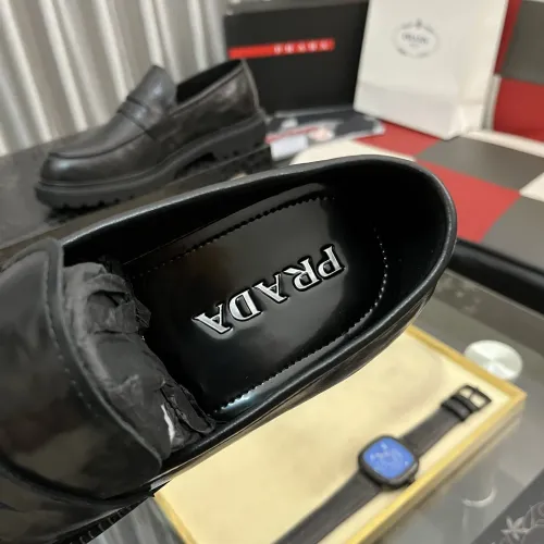 Cheap Prada Leather Shoes For Men #1408771 Replica Wholesale [$115.00 USD] [ITEM#1408771] on Replica Prada Leather Shoes