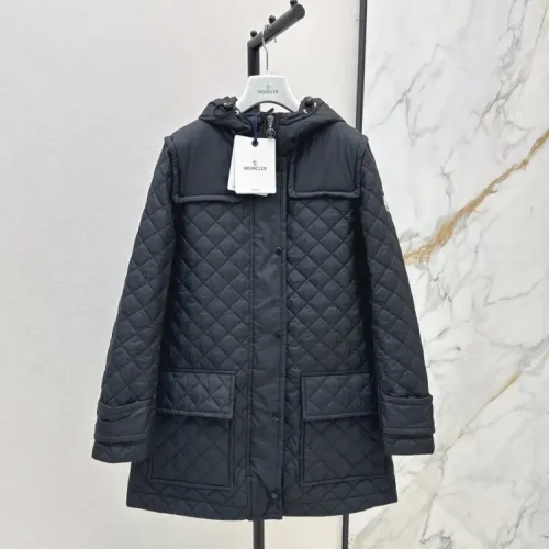 Cheap Moncler Coats Long Sleeved For Women #1408772 Replica Wholesale [$105.00 USD] [ITEM#1408772] on Replica Moncler Coats