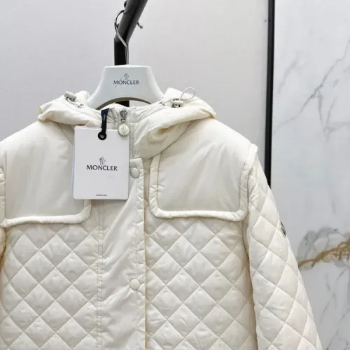 Cheap Moncler Coats Long Sleeved For Women #1408773 Replica Wholesale [$105.00 USD] [ITEM#1408773] on Replica Moncler Coats