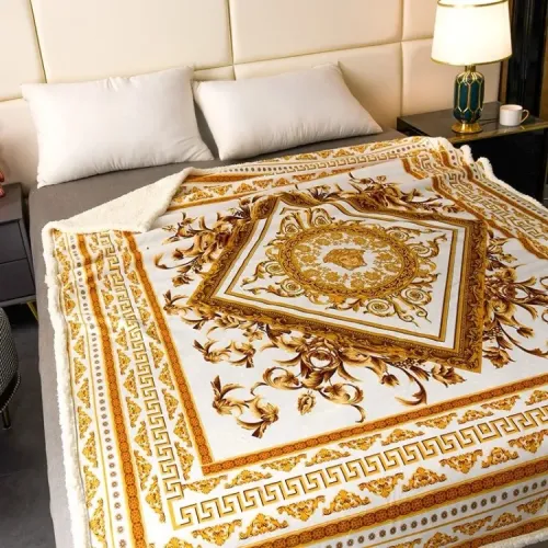 Cheap Versace Blanket #1408795 Replica Wholesale [$80.00 USD] [ITEM#1408795] on Replica Versace Blanket