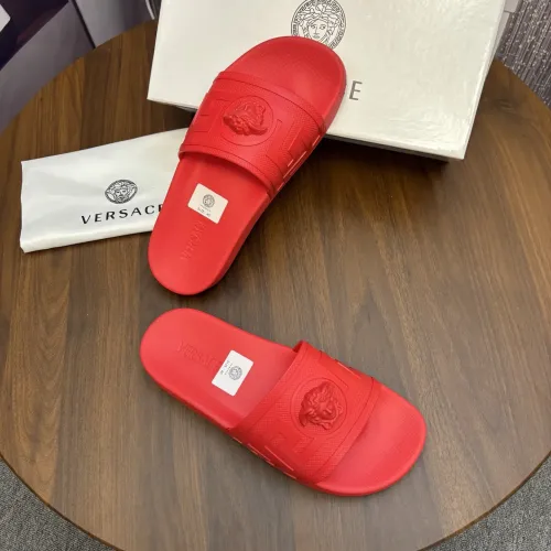 Cheap Versace Slippers For Men #1408808 Replica Wholesale [$48.00 USD] [ITEM#1408808] on Replica Versace Slippers