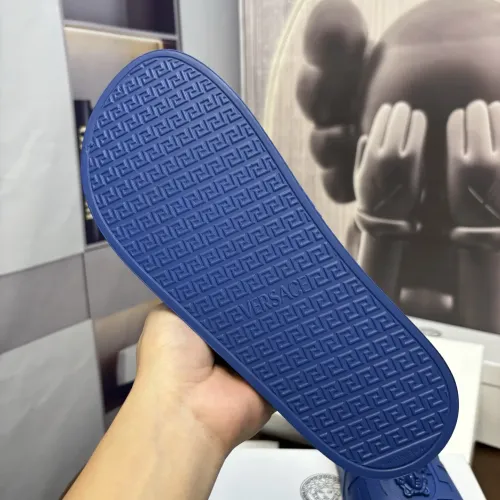 Cheap Versace Slippers For Men #1408809 Replica Wholesale [$48.00 USD] [ITEM#1408809] on Replica Versace Slippers