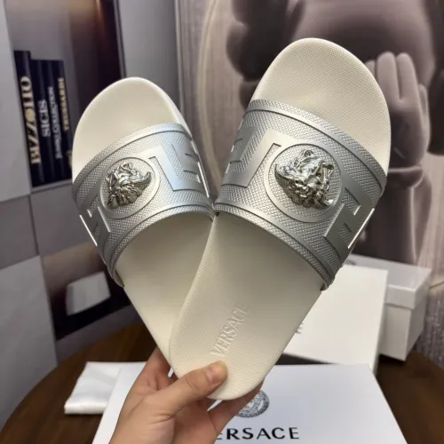 Cheap Versace Slippers For Men #1408813 Replica Wholesale [$48.00 USD] [ITEM#1408813] on Replica Versace Slippers