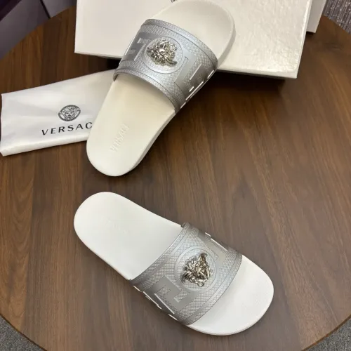 Cheap Versace Slippers For Men #1408813 Replica Wholesale [$48.00 USD] [ITEM#1408813] on Replica Versace Slippers