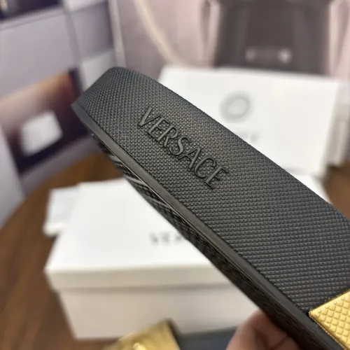 Cheap Versace Slippers For Men #1408817 Replica Wholesale [$48.00 USD] [ITEM#1408817] on Replica Versace Slippers