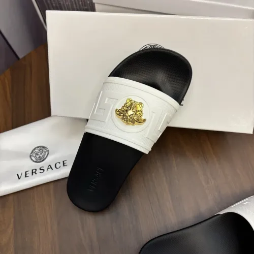Cheap Versace Slippers For Men #1408820 Replica Wholesale [$48.00 USD] [ITEM#1408820] on Replica Versace Slippers