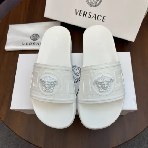 Cheap Versace Slippers For Men #1408825 Replica Wholesale [$48.00 USD] [ITEM#1408825] on Replica Versace Slippers