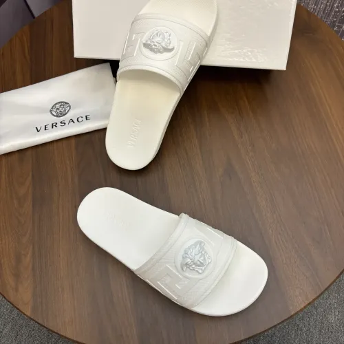 Cheap Versace Slippers For Men #1408825 Replica Wholesale [$48.00 USD] [ITEM#1408825] on Replica Versace Slippers