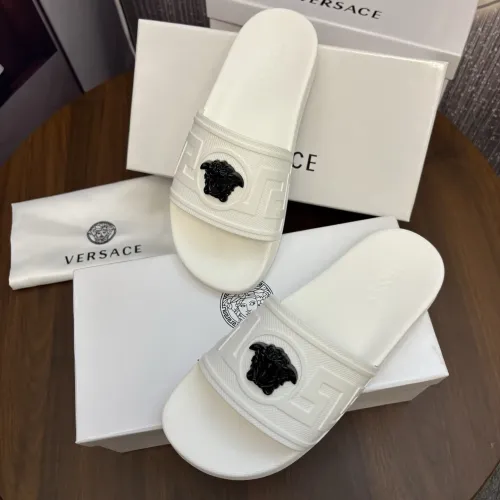 Cheap Versace Slippers For Men #1408827 Replica Wholesale [$48.00 USD] [ITEM#1408827] on Replica Versace Slippers