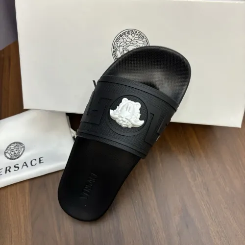 Cheap Versace Slippers For Men #1408830 Replica Wholesale [$48.00 USD] [ITEM#1408830] on Replica Versace Slippers