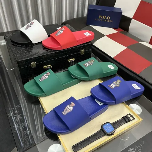 Cheap Ralph Lauren Polo Slippers For Men #1408838 Replica Wholesale [$42.00 USD] [ITEM#1408838] on Replica Ralph Lauren Polo Slippers