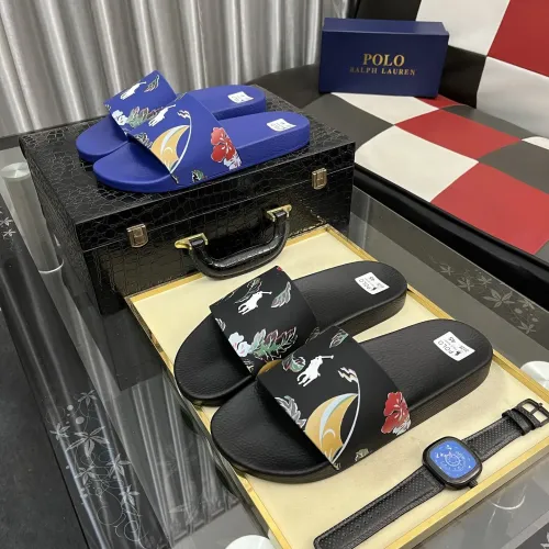 Cheap Ralph Lauren Polo Slippers For Men #1408857 Replica Wholesale [$42.00 USD] [ITEM#1408857] on Replica Ralph Lauren Polo Slippers