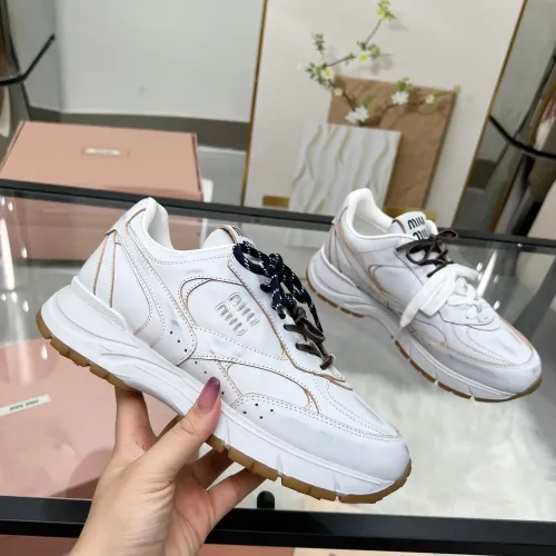 Cheap MIU MIU Casual Shoes For Women #1408868 Replica Wholesale [$112.00 USD] [ITEM#1408868] on Replica MIU MIU Casual Shoes