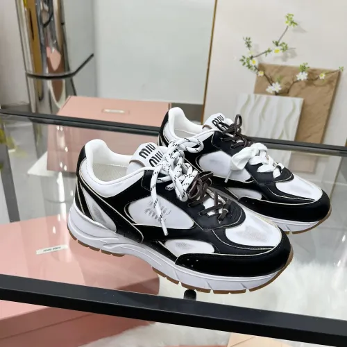 Cheap MIU MIU Casual Shoes For Women #1408874 Replica Wholesale [$112.00 USD] [ITEM#1408874] on Replica MIU MIU Casual Shoes