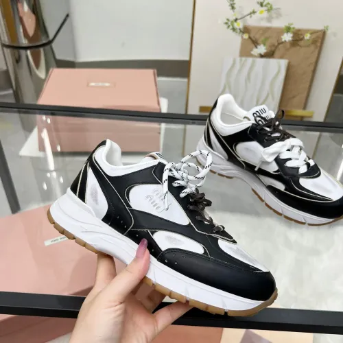 Cheap MIU MIU Casual Shoes For Women #1408874 Replica Wholesale [$112.00 USD] [ITEM#1408874] on Replica MIU MIU Casual Shoes