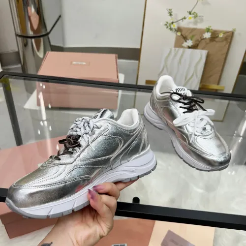 Cheap MIU MIU Casual Shoes For Women #1408876 Replica Wholesale [$112.00 USD] [ITEM#1408876] on Replica MIU MIU Casual Shoes