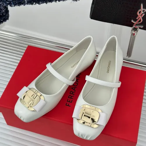 Salvatore Ferragamo Flat Shoes For Women #1408907