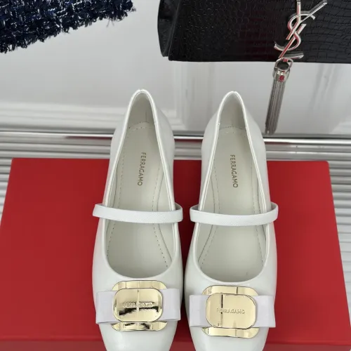 Cheap Salvatore Ferragamo Flat Shoes For Women #1408907 Replica Wholesale [$102.00 USD] [ITEM#1408907] on Replica Salvatore Ferragamo Flat Shoes