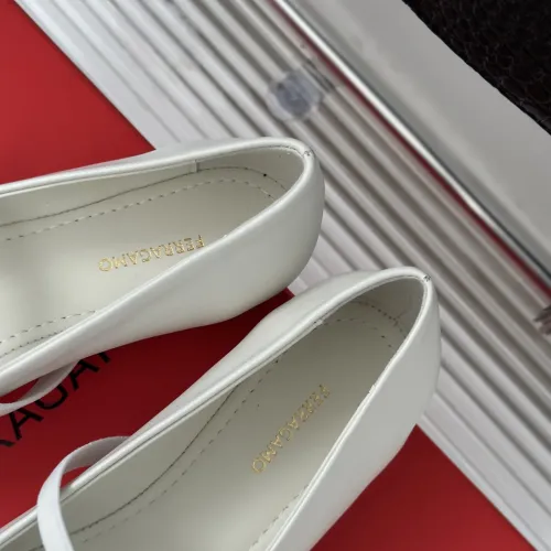 Cheap Salvatore Ferragamo Flat Shoes For Women #1408907 Replica Wholesale [$102.00 USD] [ITEM#1408907] on Replica Salvatore Ferragamo Flat Shoes