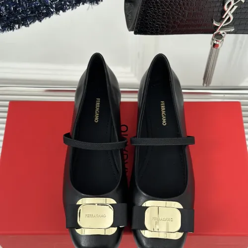 Cheap Salvatore Ferragamo Flat Shoes For Women #1408908 Replica Wholesale [$102.00 USD] [ITEM#1408908] on Replica Salvatore Ferragamo Flat Shoes