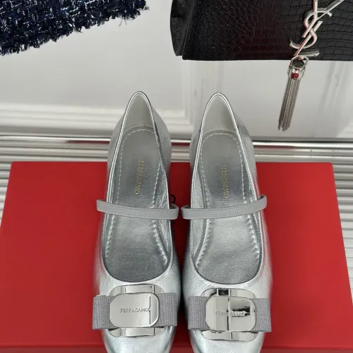 Cheap Salvatore Ferragamo Flat Shoes For Women #1408914 Replica Wholesale [$102.00 USD] [ITEM#1408914] on Replica Salvatore Ferragamo Flat Shoes