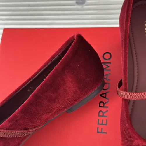 Cheap Salvatore Ferragamo Flat Shoes For Women #1408917 Replica Wholesale [$105.00 USD] [ITEM#1408917] on Replica Salvatore Ferragamo Flat Shoes
